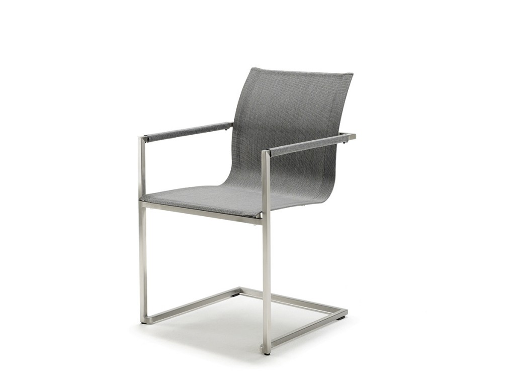 PURE Stainless Steel Freischwinger